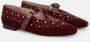 Bibi Lou Velvet Mary Jane Schoenen in Bordeaux Red Dames - Thumbnail 2