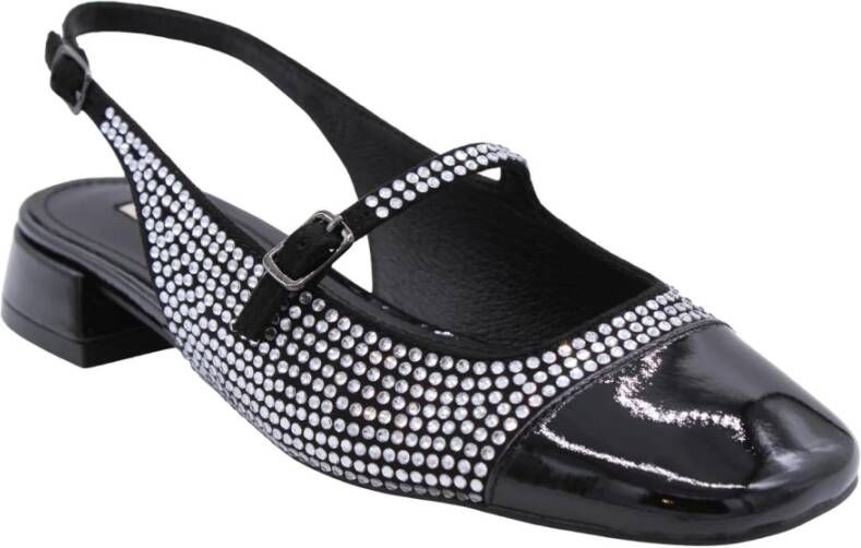 Bibi Lou Viper Slingback Schoenen Black Dames