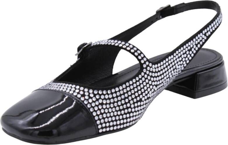 Bibi Lou Viper Slingback Schoenen Black Dames