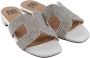 Bibi Lou Witte Swarovski Ciabatta Sandalen White Dames - Thumbnail 5