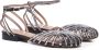 Bibi Lou Zwarte leren lage blokhak sandalen Black Dames - Thumbnail 6