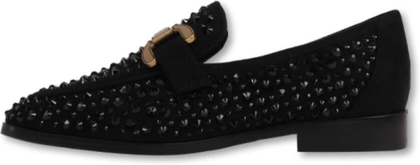 Bibi Lou Zwarte Stud Loafer Black Dames