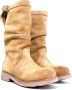 Bikkembergs Bruine leren laarzen model 22120 Brown Dames - Thumbnail 2