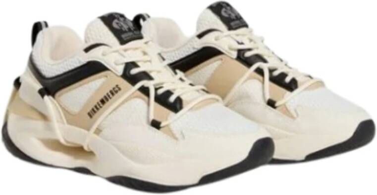 Bikkembergs Heren leren schoenen White Heren