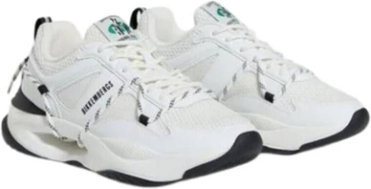 Bikkembergs Heren Leren Sneakers White Heren