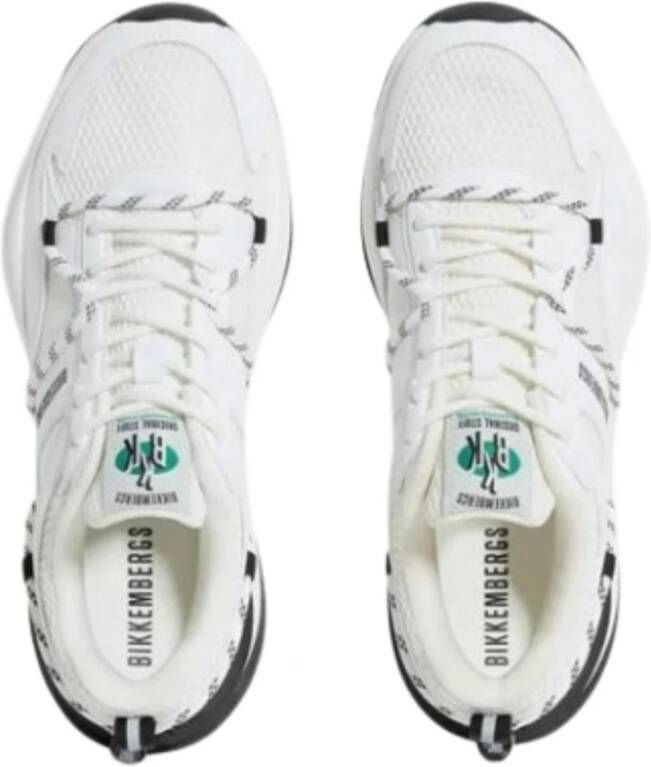 Bikkembergs Heren Leren Sneakers White Heren