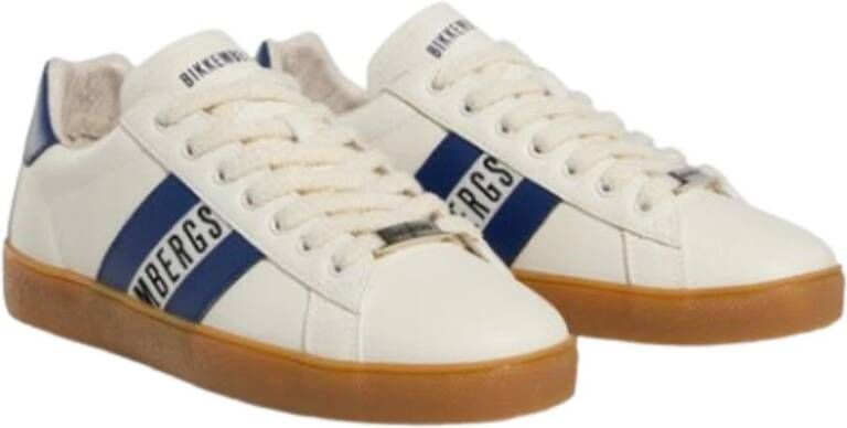 Bikkembergs Heren Leren Sneakers White Heren