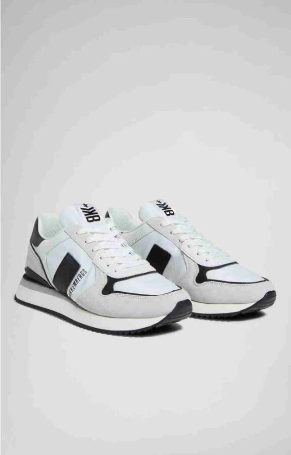 Bikkembergs Leren herenschoenen White Heren