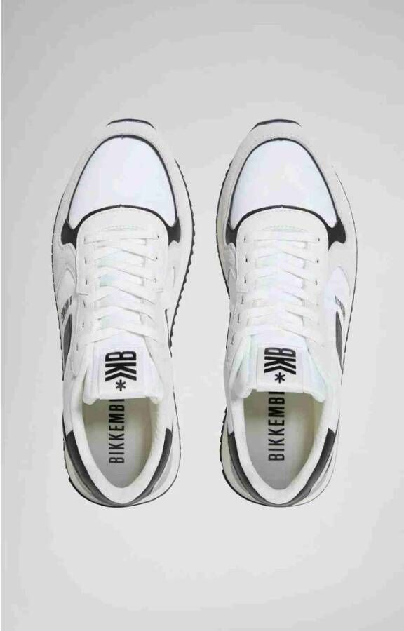 Bikkembergs Leren herenschoenen White Heren