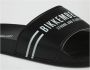 Bikkembergs Platte PVC-muiltjes met logoprint Black Heren - Thumbnail 3