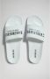 Bikkembergs Platte Schoenen PVC Logo Print White Heren - Thumbnail 4