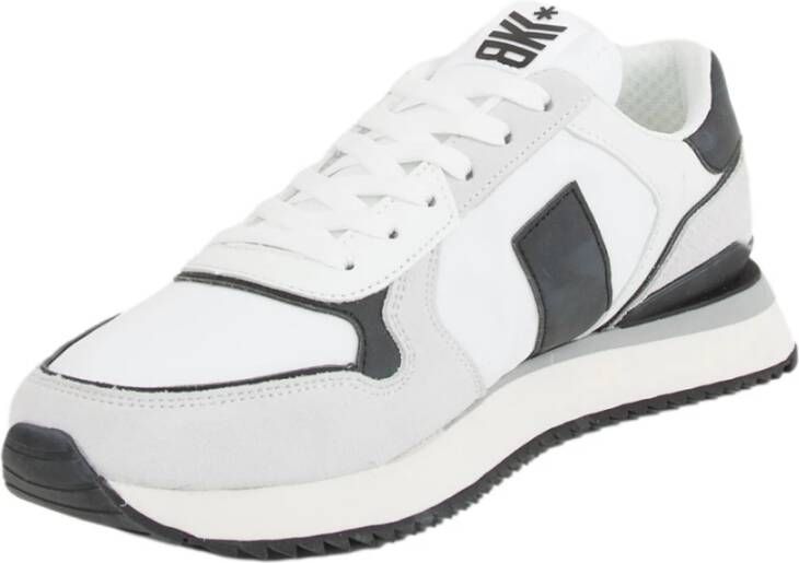 Bikkembergs Witte Leren Herenschoenen White Heren