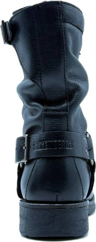 Bikkembergs Zwarte Laarzen 25015 Wintercollectie Black Dames