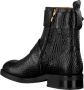 Billi Bi Zwarte Bikerboot met Gouden Details Black Dames - Thumbnail 4