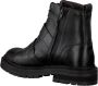 Billi Bi Zwarte Bikerboot met Zilveren Details Black Dames - Thumbnail 4