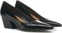 Billi Bi Zwarte Leren Decolleté Pumps Black Dames - Thumbnail 8