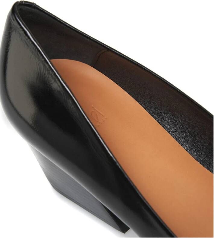 Billi Bi Zwarte Leren Decolleté Pumps Black Dames