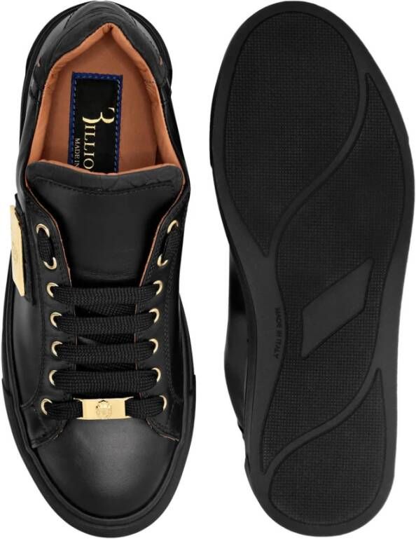 Billionaire Stijlvolle Sneakers voor Mannen Black Heren