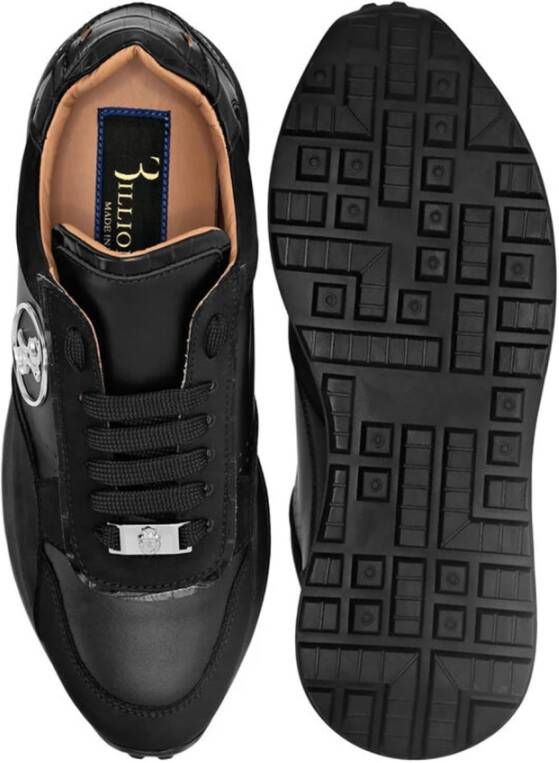 Billionaire Stijlvolle Sneakers voor Mannen Black Heren