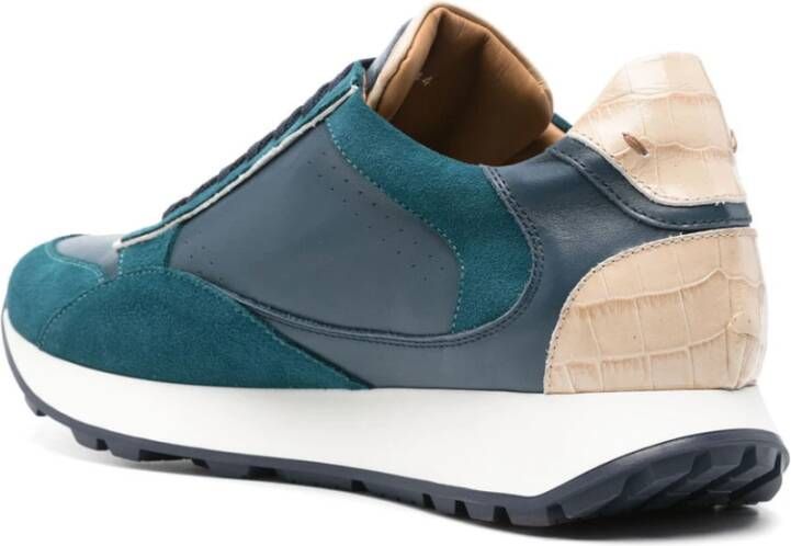 Billionaire Stijlvolle Sneakers voor Mannen Blue Heren