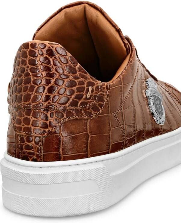 Billionaire Stijlvolle Sneakers voor Mannen Brown Heren