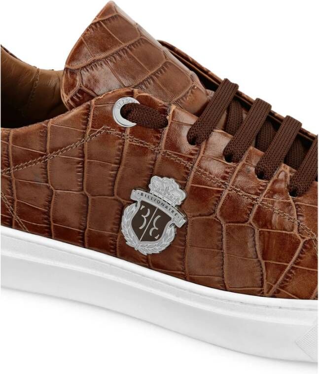 Billionaire Stijlvolle Sneakers voor Mannen Brown Heren