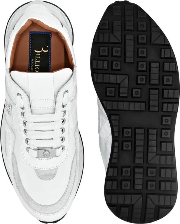 Billionaire Stijlvolle Sneakers voor Mannen White Heren