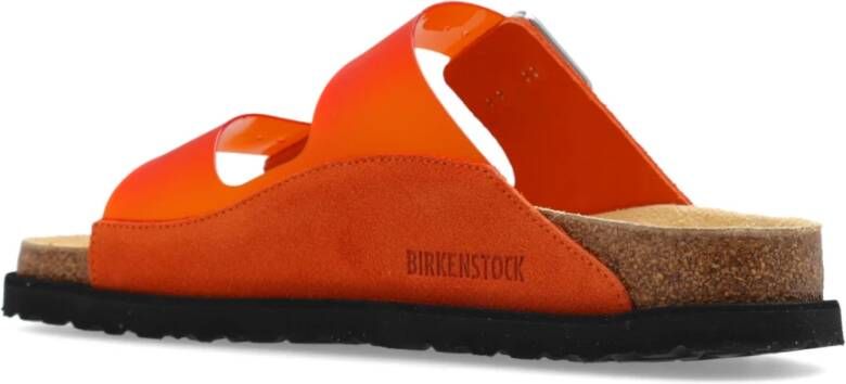 Birkenstock 1774 Arizona PVC Slippers Orange Dames