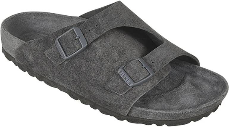 Birkenstock Antraciete Sandalen voor Stijlvolle Voeten Gray Unisex