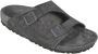 Birkenstock Antraciete Sandalen voor Stijlvolle Voeten Gray Unisex - Thumbnail 2