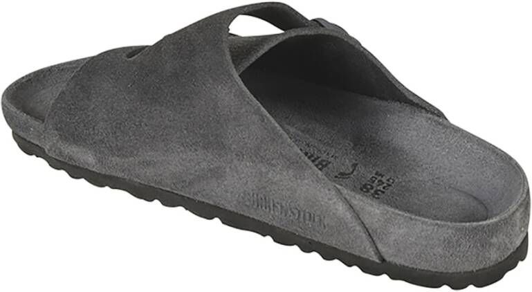 Birkenstock Antraciete Sandalen voor Stijlvolle Voeten Gray Unisex