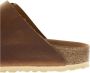 Birkenstock Oiled Leather Slipper Brown Dames - Thumbnail 7