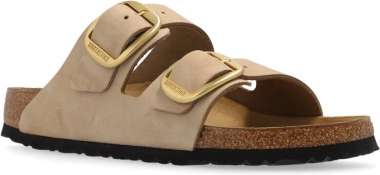 Birkenstock Arizona Big Buckle Sandalen Beige Dames