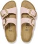 Birkenstock Klassieke Big Buckle Nubuck Leren Sandaal Pink Dames - Thumbnail 5