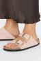 Birkenstock Klassieke Big Buckle Nubuck Leren Sandaal Pink Dames - Thumbnail 8