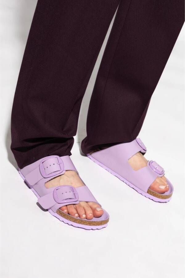 Birkenstock `Arizona Big Buckle` sandalen Purple Dames