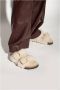 Birkenstock Arizona Big Buckle Shearling Sandals Beige Dames - Thumbnail 5