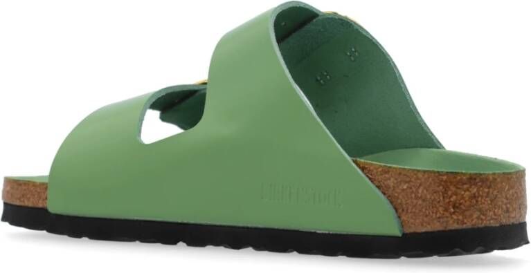 Birkenstock Arizona Big Buckle Slides Green Dames