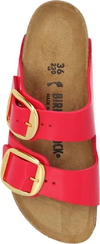 Birkenstock Arizona Big Buckle Slides Pink Dames