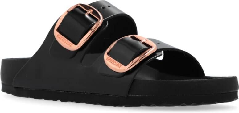 Birkenstock Arizona Big Buckle Slippers Black Dames