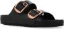 Birkenstock Arizona Big Buckle Slippers Black Dames - Thumbnail 5