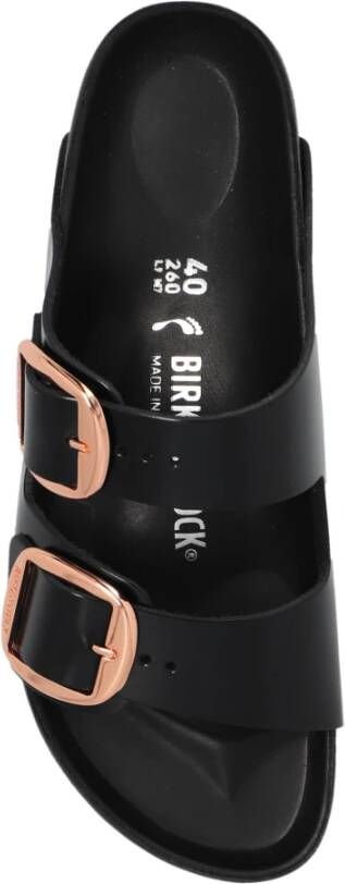 Birkenstock Arizona Big Buckle Slippers Black Dames