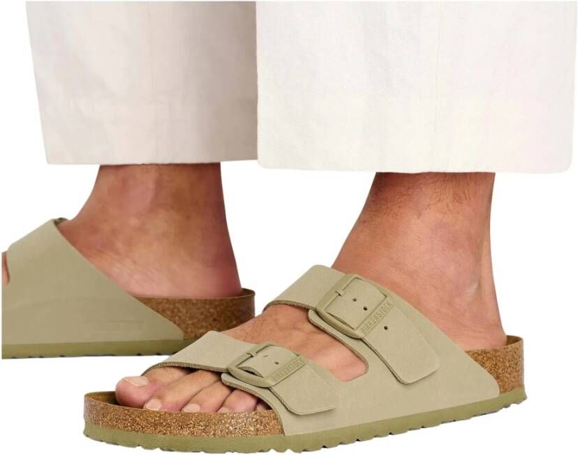 Birkenstock Arizona Birko-Flor Sandalen Green Heren