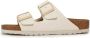 Birkenstock - s off-white-crÈme-ivoorkleur slippers & muiltjes - Thumbnail 9