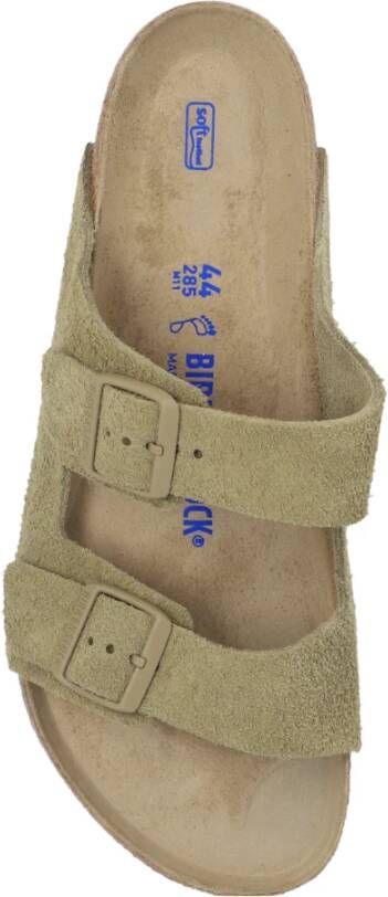 Birkenstock Arizona BS Slides Green Heren