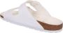 Birkenstock Arizona Slippers Triple White Narrow fit | Wit | Imitatieleer - Thumbnail 90