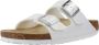 Birkenstock Witte Arizona Unisex Sandalen White Dames - Thumbnail 12