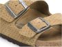 Birkenstock Arizona Leren Sandalen Beige - Thumbnail 4