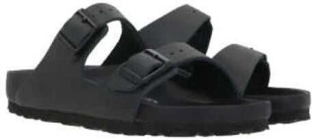 Birkenstock Arizona Natural Leather Sandalen Black Heren