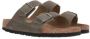 Birkenstock Arizona Oiled Leather Sandalen Green Heren - Thumbnail 2